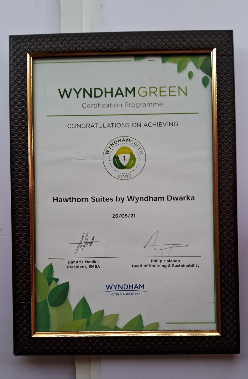 Award & Certificate 5